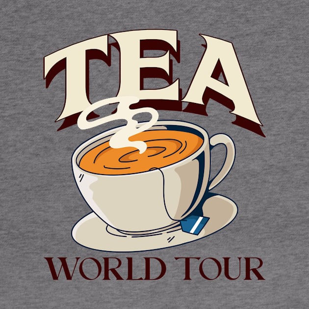 Tea World Tour Tea Lovers by VOIX Designs